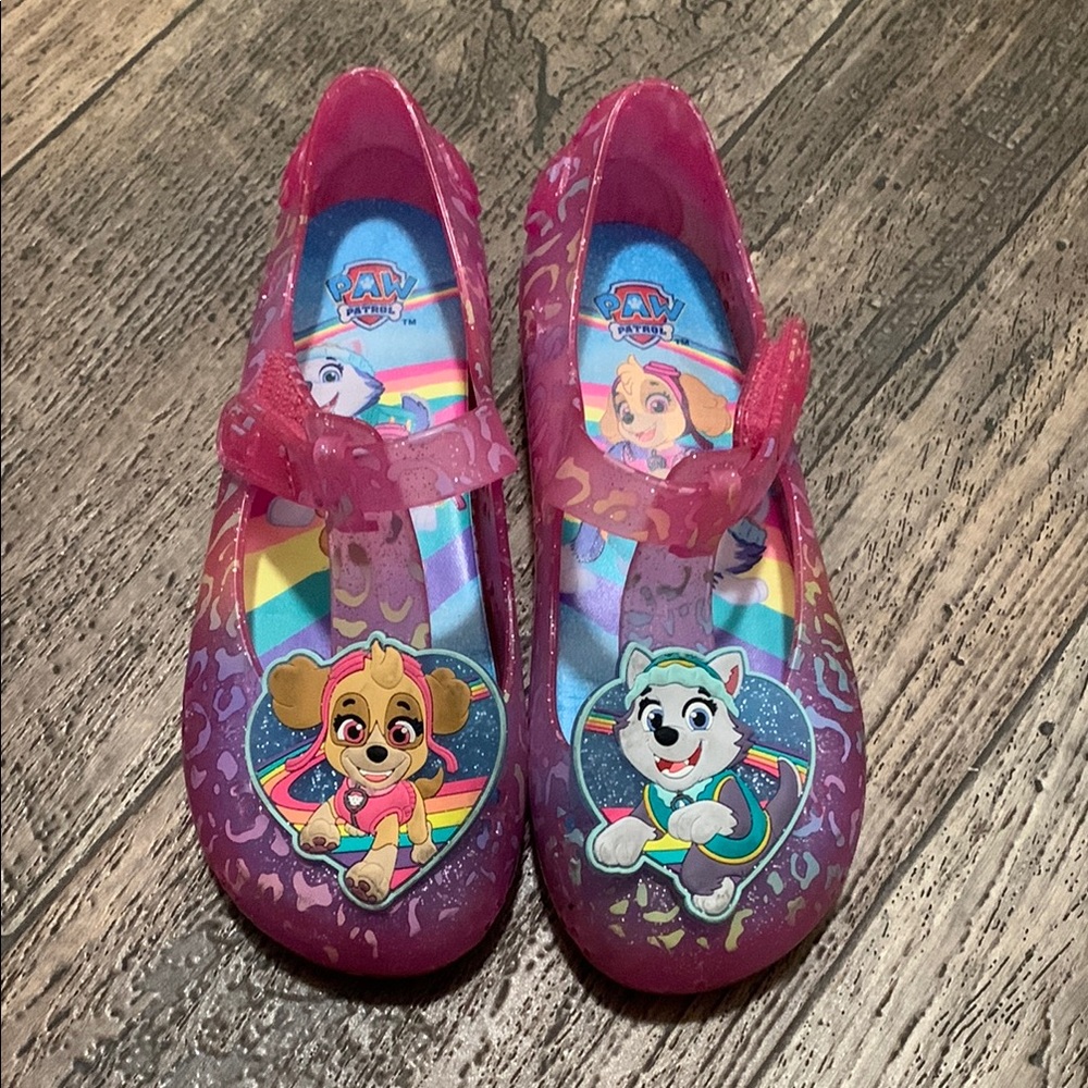 Paw Patrol Pink Sandals with Cartoon Design